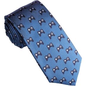 Video Game Necktie - Gamer Necktie - Video Game Gift - Gamer Gift for Men - Men's Videogame necktie