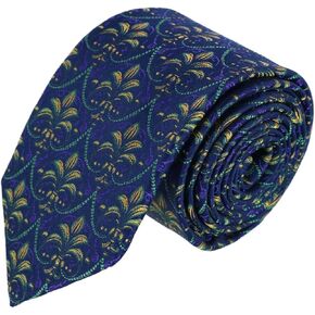 Trafalgar Men's The French Quarter Fleur dis Lis Silk Novelty Necktie