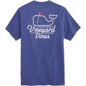 vineyard vines Men's Golf Flag Short-Sleeve Tee