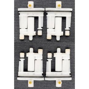 (4/Pack) 592792 Carburetor Main Jet for Briggs & Stratton Engine 09P702 Lawn and Garden Equipment Engine, white