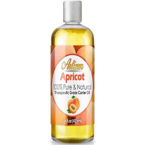 Artizen Apricot Oil - (100% Pure & Cold Pressed) - 16oz Bottle