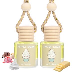 ناشر معطر هواء السيارة ، مزيل الرائحة المعلقة منذ فترة طويلة ، وموزع هواء زيت العطر للسيارة (الجليد الأسود)