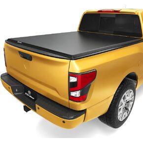 تغطية Tri-Fold tri-Fold Soft Yitamotor تناسب Nissan Frontier (No México) 5ft Bed 2005-2025 ، والتركيب بدون جهد ، وتحسين كفاءة استهلاك الوقود ، والمتانة غير المسبوقة