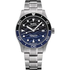 Mido Ocean Star 39 - Swiss Automatic Watch للرجال والنساء - الاتصال الأزرق - Case 39mm - M0269071104100