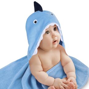 منشفة استحمام للأطفال بغطاء للرأس من Lambs & Ivy Star Wars The Child/Baby Yoda/Grogu