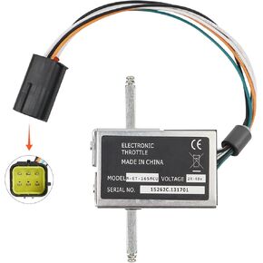 24-48V Electronic Throttle Accelerator Compatible with Curtis Forklift Stacker Pallet Truck NJ, Big Joe DTJ07407-H DTJ07409-H DTJ07409B-H 0501000286 Replaces ET-165MCU