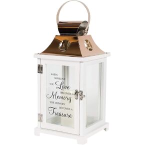 Carson Home Accents 185955 A Memory Becomes a Treasure Flameless Candle Lantern