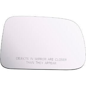 Mirror Glass fit for 1997 1998 1999 2000 2001 2002 2003 2004 2005 2006 HONDA CR-V Driver Left Side Mirror Glass No Backing Plate Flat Including Adhesive