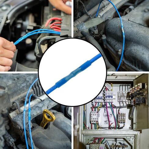 Heat Shrink Electrical Connectors Kit, 300PCS Crimp Connectors Insulated Male and Female Bullet Butt Connectors Ring Spade Straight Wire Terminal for Car Boat in Saudi Arabia