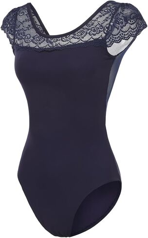 Women's Short Sleeve Leotards Ballet Dance for Adult Yoga in Kuwait
