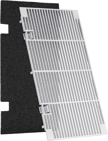 Bougerv RV A/C Air Grille استبدال مع مرشح الهواء المناسب للمكيفات المائية 3104928.019 ، RV الأجزاء الداخلية RV in Saudi Arabia