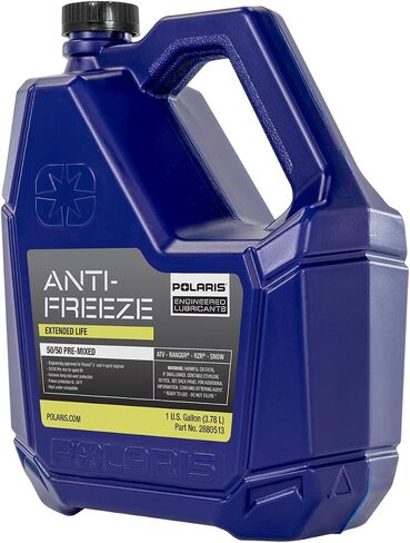 Polaris antifreze Soolant 50/50 Premix LifeDed Life for Snowmobile Off Road Road Road Aluminium Systems ، متوافقة مع محرك 2 و 4 Stroke ، يغلي وتجميد الحماية ، 1 Quart - Part 2880514 in Saudi Arabia