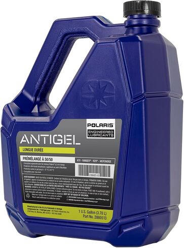 Polaris antifreze Soolant 50/50 Premix LifeDed Life for Snowmobile Off Road Road Road Aluminium Systems ، متوافقة مع محرك 2 و 4 Stroke ، يغلي وتجميد الحماية ، 1 Quart - Part 2880514 in Saudi Arabia