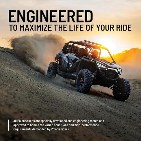 Polaris antifreze Soolant 50/50 Premix LifeDed Life for Snowmobile Off Road Road Road Aluminium Systems ، متوافقة مع محرك 2 و 4 Stroke ، يغلي وتجميد الحماية ، 1 Quart - Part 2880514 in Saudi Arabia
