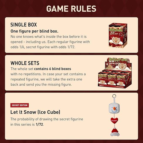 POP MART SKULLPANDA Wishing Time Series Plush Pendant, 6PCs Blind Box Figures, Random Design Action Figures Collectible Toys Home Decorations, Holiday Birthday Gifts, Whole Set in Kuwait