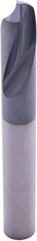 BestParts قطعتان من مثقاب البقع من الكربيد الصلب عالي الأداء - مطلي بـ AlTiN، 120 درجة، 2 فلوت، مثقاب نقطي، قطر عرقوب 3/16 بوصة، طول الناي 3/4 بوصة، الطول الإجمالي 2 بوصة in Saudi Arabia