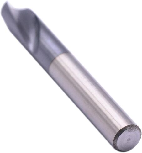 BestParts قطعتان من مثقاب البقع من الكربيد الصلب عالي الأداء - مطلي بـ AlTiN، 120 درجة، 2 فلوت، مثقاب نقطي، قطر عرقوب 3/16 بوصة، طول الناي 3/4 بوصة، الطول الإجمالي 2 بوصة in Saudi Arabia