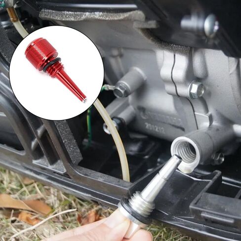 1PCS 55201 Red Magnetic Oil Dipstick M18-2.5 الخيط مع غسالة متوافق مع Yamaha EF2000IS EF1000IS ، متوافق مع PowerHorse 42411 in Saudi Arabia