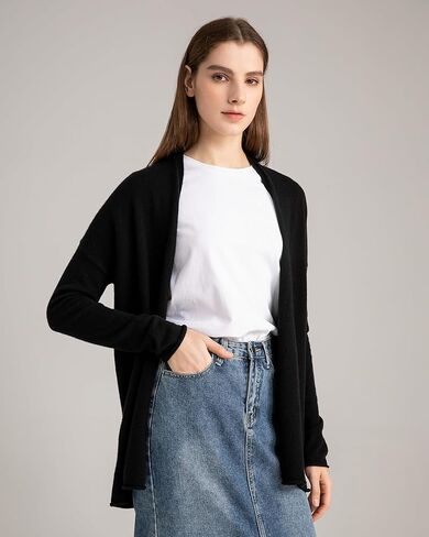 State Cashmere Lightweight Mid-Thigh Cashmere Cardigan 100% Pure Cashmere Sweater Cashmere Wraps for Women in Saudi Arabia