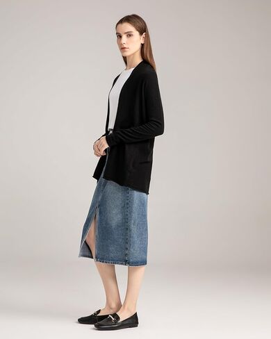 State Cashmere Lightweight Mid-Thigh Cashmere Cardigan 100% Pure Cashmere Sweater Cashmere Wraps for Women in Saudi Arabia