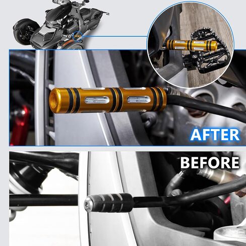 Aluminum Forward/Reverse Gear Shift Lever Shifter Lever Knob Cover w/Anti-Slip Rubber Rings for Can Am Ryker 600 900 Ace Rally Edition Sport 2019+ Shift Accessories (Black Style) in Kuwait