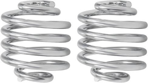 Motorcycle Solo Seat Springs 2 Inch Barrel Coiled Black Springs Fit for Harley Sportster Softail Bobber Chopper in Saudi Arabia