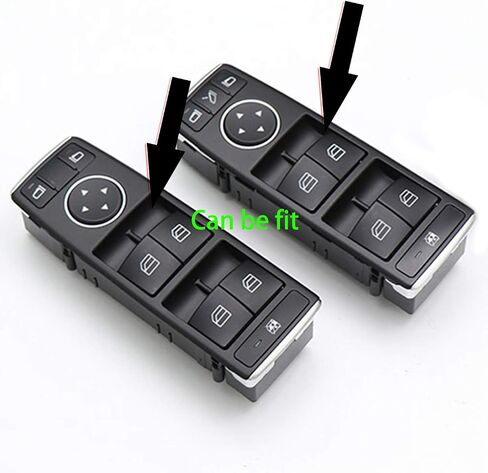 Window Control Switch Button Replacement for B E C Class A207 W212 C207 W246 W204 S204 W212 A207 C207 S212 B/E/ C180 C200 C220 C230 C250 C280 C300 C320 in Saudi Arabia