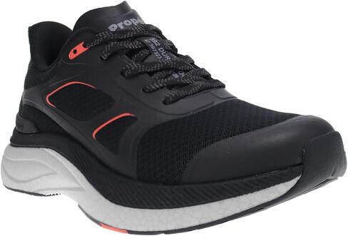 Propet Womens Durocloud 392 Lace Up Sneakers Shoes Nasual - Black in Kuwait