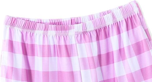 YIJIU 3 Pack Women's Capri Pajama Pants Printed Lounge Causal Bottoms Soft Comfy Elastic Waistband Sleep Pants with Pockets in Saudi Arabia