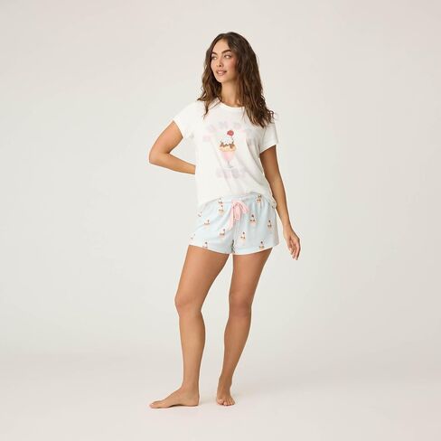 P.J. Salvage Women's Sundae Best Collection Loungewear Shorts in Saudi Arabia