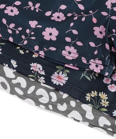 Ventelan 3 Pack Womens Ultra-Soft Pajama shorts قابلة للتعديل سائل نوم (متوفر بحجم زائد) S-XXL in Kuwait