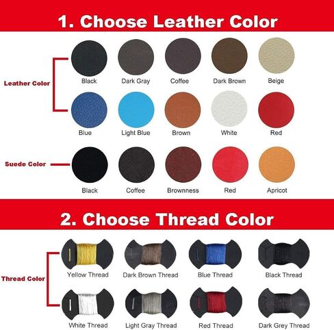 JI Loncky Black Genuine Leather Handbrake Cover for Subaru Forester 2009-2017 / Subaru XV Crosstrek 2013-2015 / Subaru Crosstrek 2016 2017 / Subaru Impreza2008-2017 /Outback/Legacy Accessories in Saudi Arabia