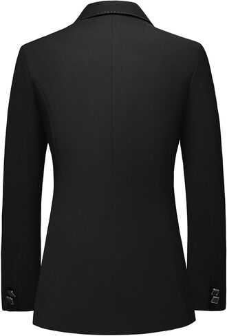 MODFUL Pant Suits for Women Business Suit Set 2 Piece Slim Fit Blazer Jacket One Button Formal Suit in Kuwait