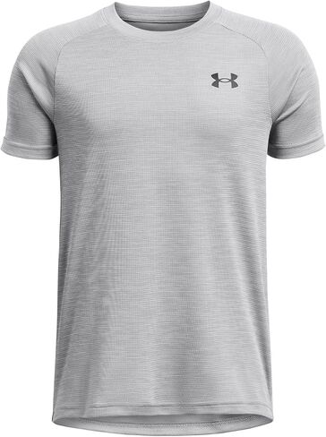 Under Armour Boys' Tech Textured Short Sleeve T Shirt in Saudi Arabia