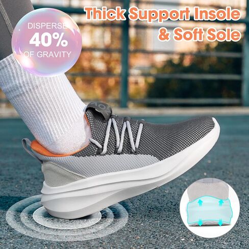 ZOVE Wide Toe Box Shoes Women Tennis Sneakers Arch Support Extra Wide Width Running Shoes for Women Walking Athletic in Kuwait
