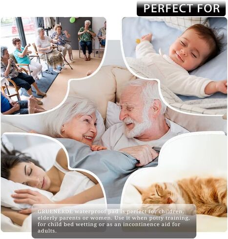 Ultra Absorbent Incontinence Chair Pads Waterproof Washable Seat Protector Pads for Wheelchair Sofa Armchair for Adults Senior 21x22in Black in Kuwait