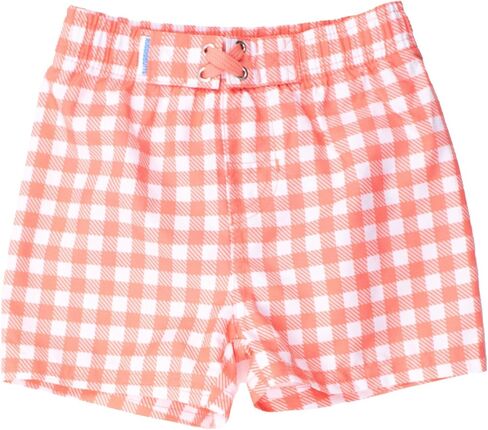 RUGGEDBUTTS Boys UPF50+ Sun Protection Gingham Swim Trunks in Saudi Arabia