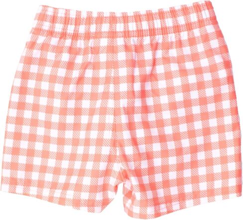 RUGGEDBUTTS Boys UPF50+ Sun Protection Gingham Swim Trunks in Saudi Arabia