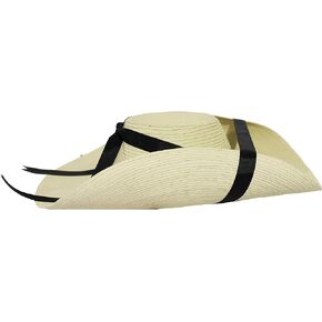 Sombrero de Astilla Economico Talla- S- Pulgadas (7)- 55 A 56 سم البيج