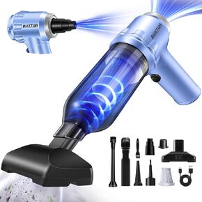 Portable Cordless Handheld Vacuum Cleaner with 15000PA, 120W Air Duster, Brushless Motor, Mini Car Vacuum for Car and Home