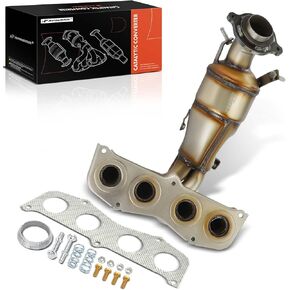 A-Premium Exhaust Manifold Catalytic Converter Kit Direct-Fit Compatible with Toyota Corolla 2009-2011, Matrix 2009-2013 & Scion tC 2007-2010 & Pontiac Vibe 2009-2010, EPA Compliant