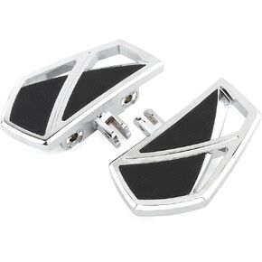 ألواح أرضية الدراجات النارية Mini Phantom Foot Foot Pets Fit for Harley 2018-2024 Softail fat boy flsb street bob fxbb fat bob low rider s fxlr breakout fxlrs softail slim flhsc 114 (Black)