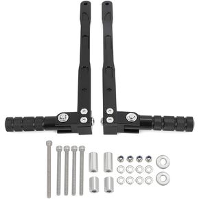 ل Honda Ruckus 50 Zoomer NPS50 03-24 أوتاد القدم السريعة القابلة للتعديل ترتكز على قوسين للأمام