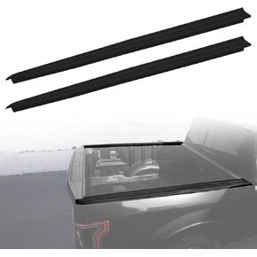 Bed Rail Cap Cover for Ford F150 15-20, 5'5ft w/Stake Holes Bedrails Covers Left & Right Smooth Finish Back Bedrails Covers Protectors Molding Cap Kit for Ford F150 2015-2020 Accessories