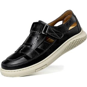 صندل Moodeng Men's Sandals السببيات الجلدية في الهواء الطلق صندل رياضة خفيفة الوزن الدعم الدعم للمشي متسكعون in Kuwait