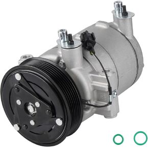 Air Conditioner A/C Compressor with Clutch Fits for Nissan Frontier 4.0L 2005-2019, for Nissan Xterra 4.0L 2005-2015 & 2.5L 2005, for Suzuki Equator 2009-2012, Replaces ‎CO 11037RW