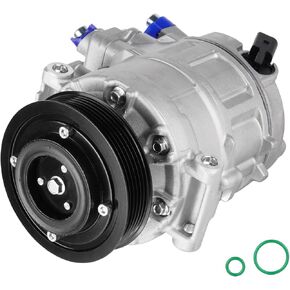 ضاغط التيار المتردد مع A/C Clutch 2006-2007 مناسب لـ Audi A3 2.0L ؛ 2014-2015 ملائمة لفولكس واجن النوع 1 1.8L ؛ 2012-2017 ، النوع 1 2.0L ؛ 2009-2017 FIT لفلكس واجن CC 2.0L