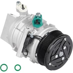ضاغط مكيف الهواء AC مع القابض لـ Nissan March/Versa 2012-2019 1.6L ، للحصول على الملاحظة/العكس الملاحظة 1.6 2014-2019 ، لـ Micra 1.6l 15 16 17 18 19 ، لنيسان تيدا 1.6L 1.8L 2017 2018 2018
