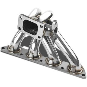 DNA Motoring TM-DSM-S-T3-38 Stainless Steel Turbo Manifold