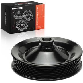 A-Premium Power Power Pump Pulley متوافقة مع Dodge Ram 1500 ، RAM 1500 Van ، Ram 2500 ، RAM 2500 Van ، Ram 3500 ، Ram 3500 Van ، Ramcharger ، Durango ، Dakota ، B150 ، B1500 ، B250 ، B2500 ، B350 ، B3500